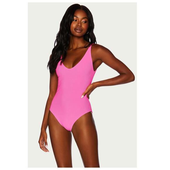Beach Riot Reese Rib One-Piece Swimsuit Size Medium - Picture 1 of 11